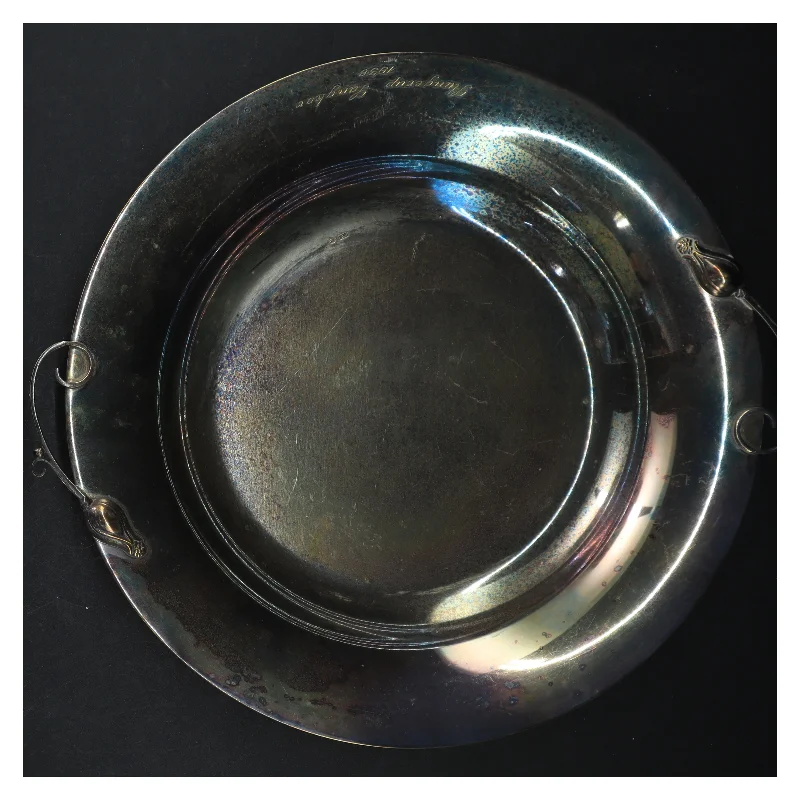 Sølvfad (str. Ø. 29 cm)