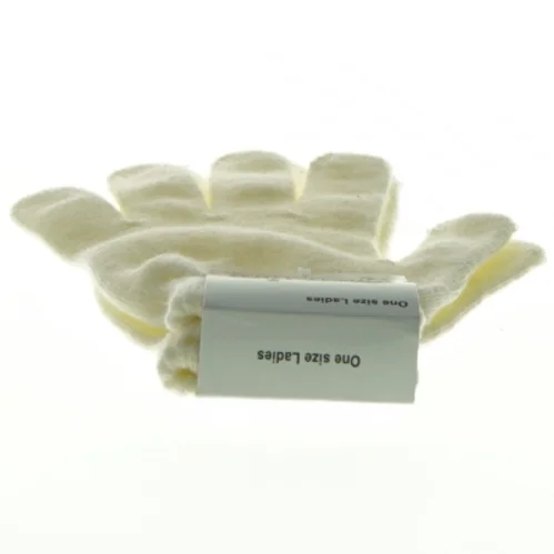 Hvide handsker (str. One size (damer))