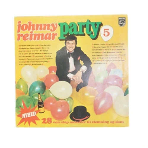 Johnny Reimar Party 5 LP fra Philips
