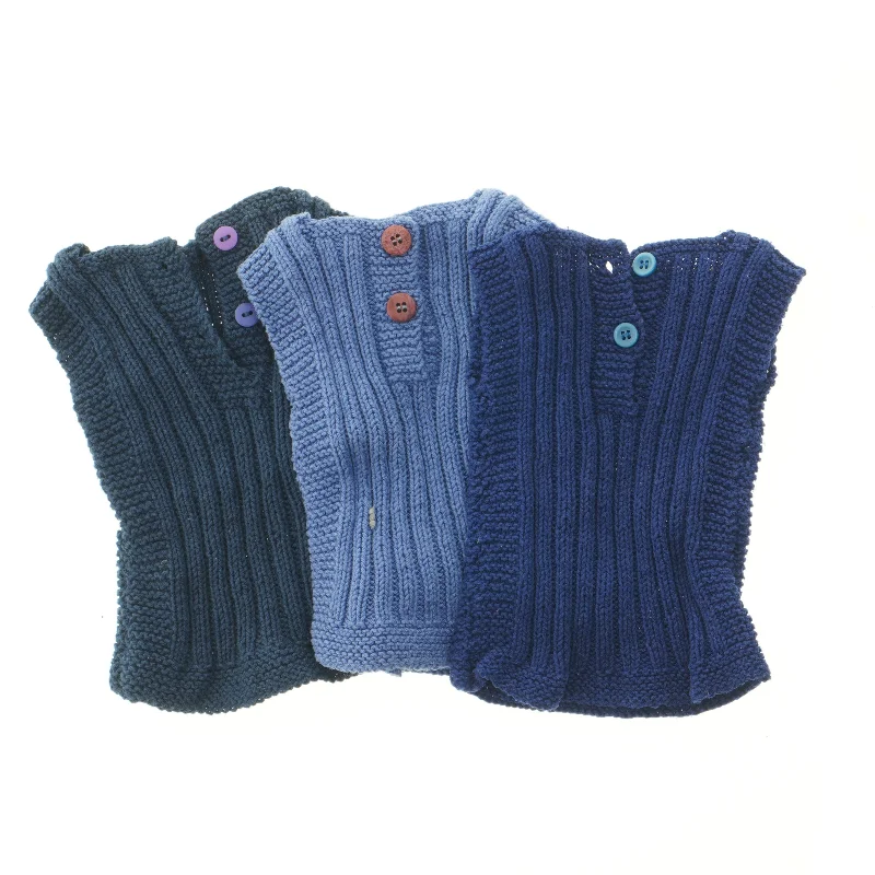 Strikkede baby veste (str. 26x15 cm)