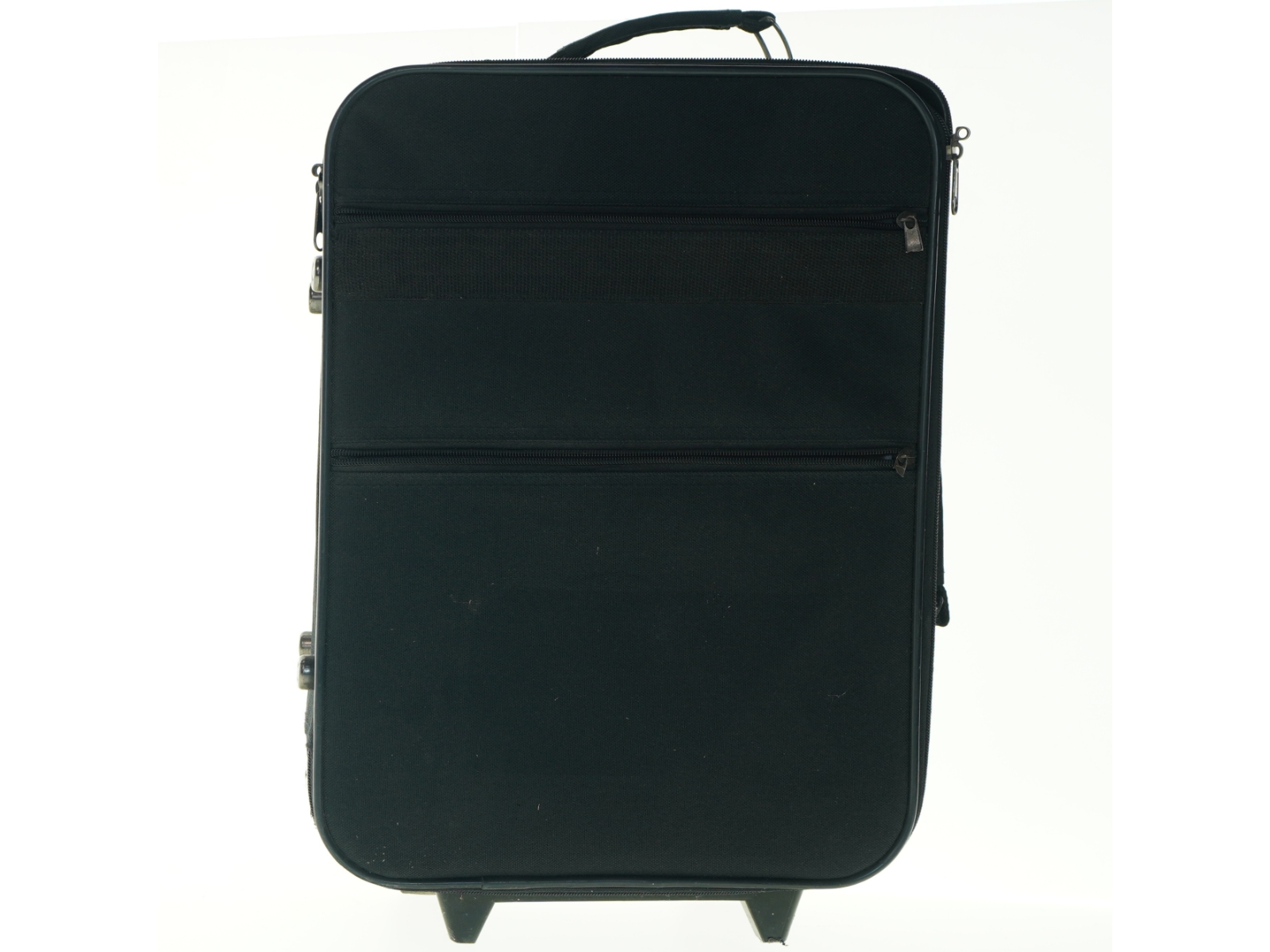 Sort rullekuffert (str. 46 x 35 cm)