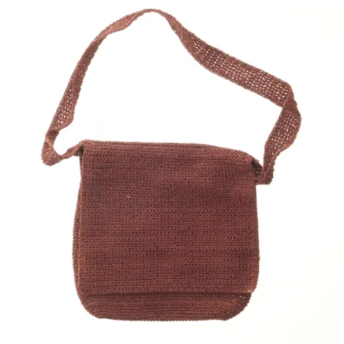 Brun håndlavet skuldertaske fra Noa Noa (str. 33x30 cm)