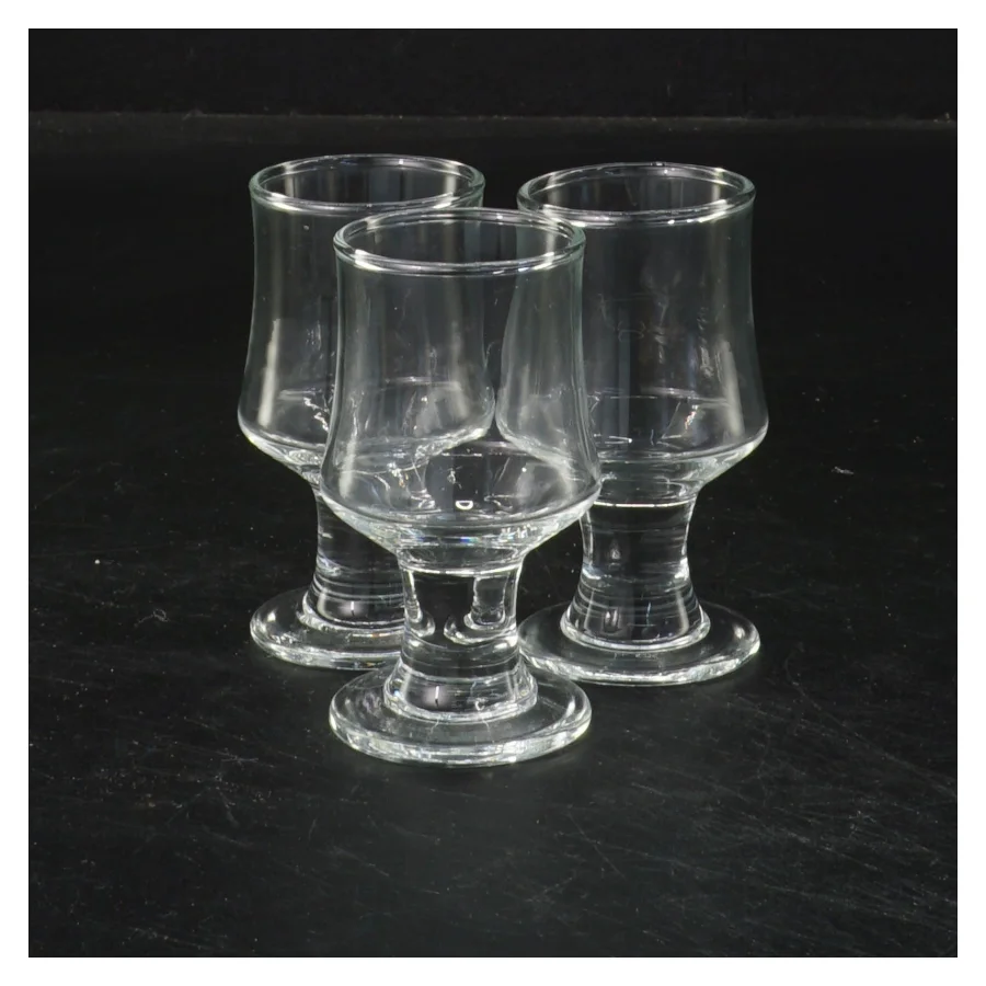 glas sæt (str. Ø 3,5x7,5 cm)