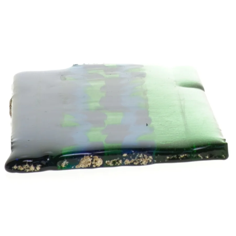 Rektangulært glasdekoration (str. 20x11 cm)