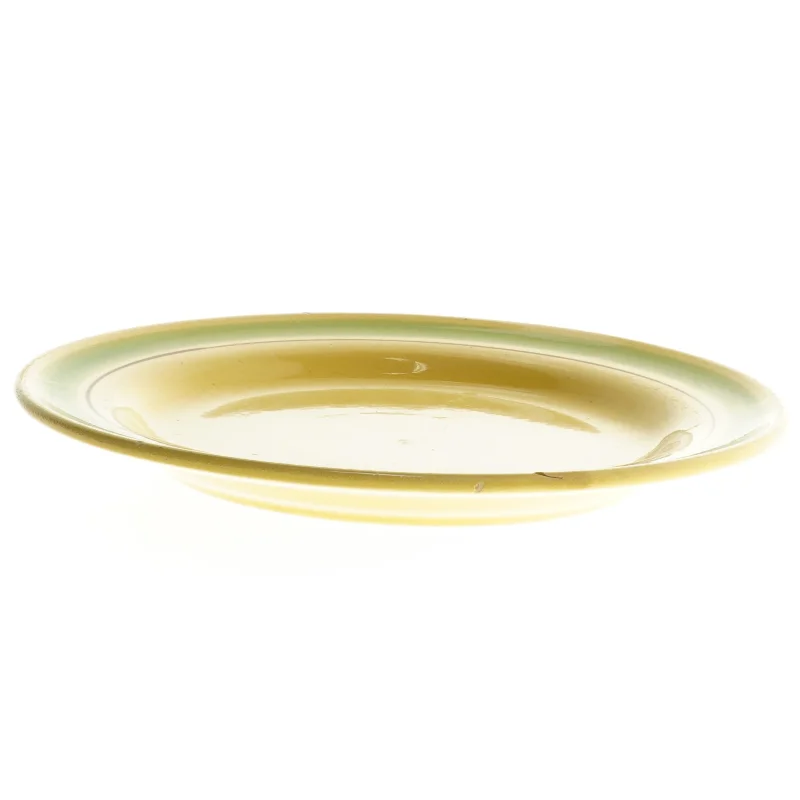 Retro fajancetallerken vive fra Gefle (str. Ø. 21 cm)