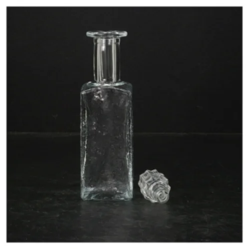 Glasparfumeflaske med prop (str. 19 cm)