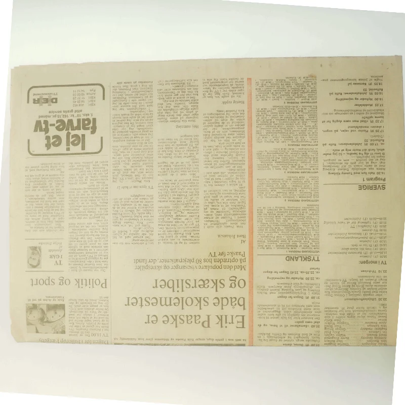 Avis fra Berlingske, 23. december 1974 fra Berlingske med Cary Grant (Bog)