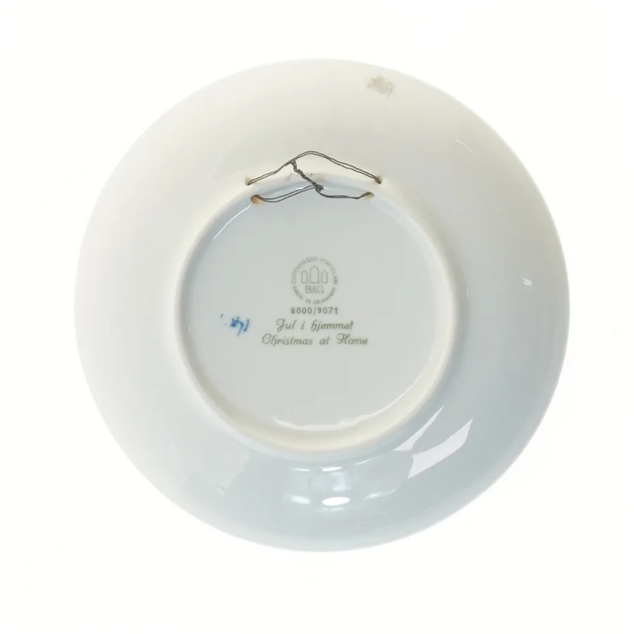 B&G juleplatte 1971 fra Bing & Grøndahl (str. Ø 18,4 cm)