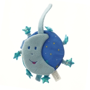 Blødt interaktivt babylegetøj med stjernedesign (str. Ø 16 cm)