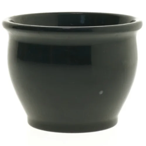 Sort kuglevase (str. 13 cm)