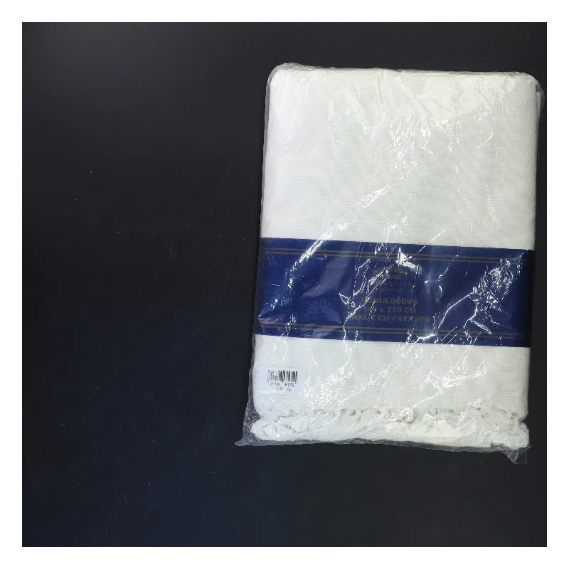 Hvid dug 140x220 cm (str. 140x220 cm)