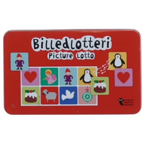 Billedlotteri spil fra Tiger (str. 18x11 cm)