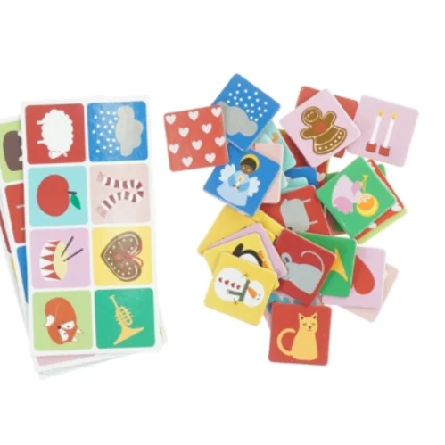 Billedlotteri spil fra Tiger (str. 18x11 cm)