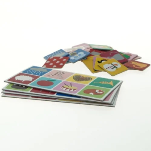 Billedlotteri spil fra Tiger (str. 18x11 cm)