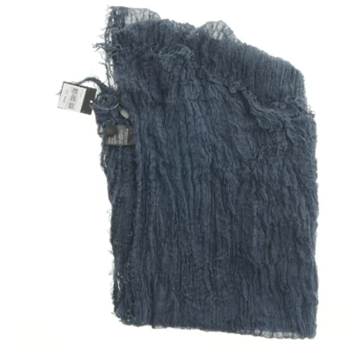 Mørkblåt krøllet tørklæde