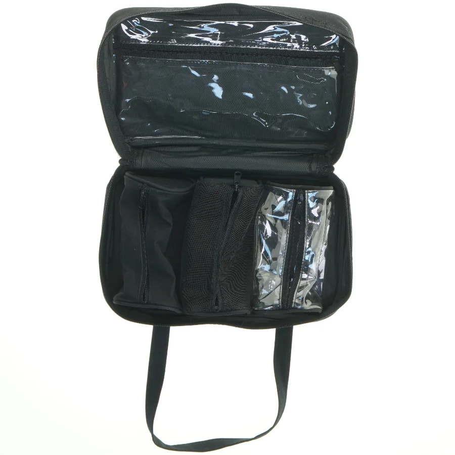 Sort kosmetiktaske (str. 27x17,5 cm)