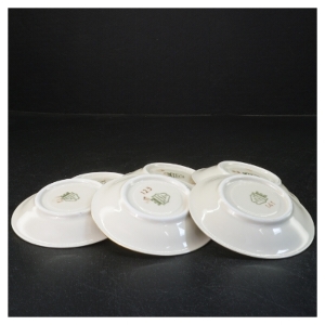 Rosenborg Kaffekop med underkop sæt fra KPM (str. Ø 11 & 5x7 cm)