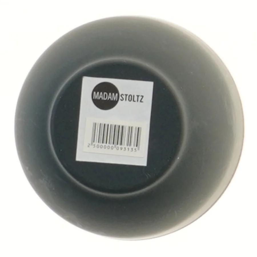 Opbevaringskrukke med bambuslåg fra Madam Stoltz (str. Ø 9 cm længde 8 cm)