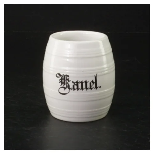 Keramik krukke med låg  Villeroy og Boch(str. H. 7,5 cm. 6,5 cm)