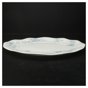 Porcelænsfad med blomstermotiv fra Hartington (str. 36 x 26 cm)