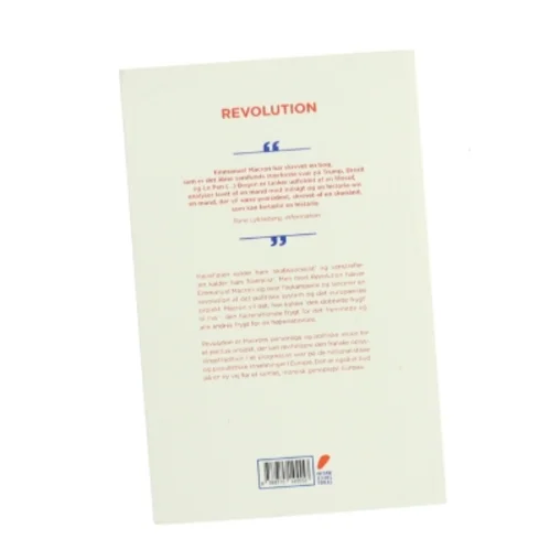 Revolution af Emmanuel Macron (Bog)