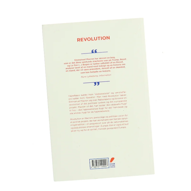 Revolution af Emmanuel Macron (Bog)