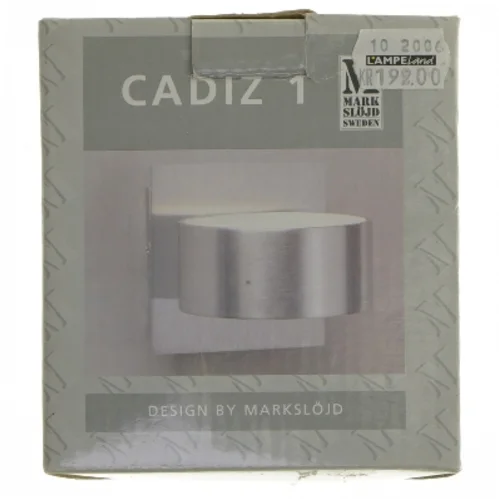 Væglampe Cadiz 1 fra Mark Slöjd (str. Ø 8 cm)