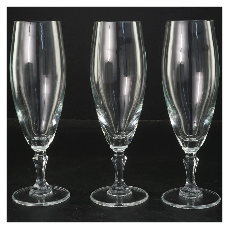 Sæt af 3 champagneglas (str. 18,5x6 cm)