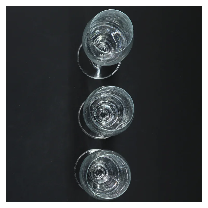 Sæt af 3 champagneglas (str. 18,5x6 cm)