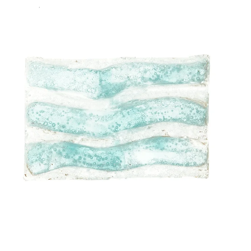 Dekorativ glasplade (str. 18x12 cm)