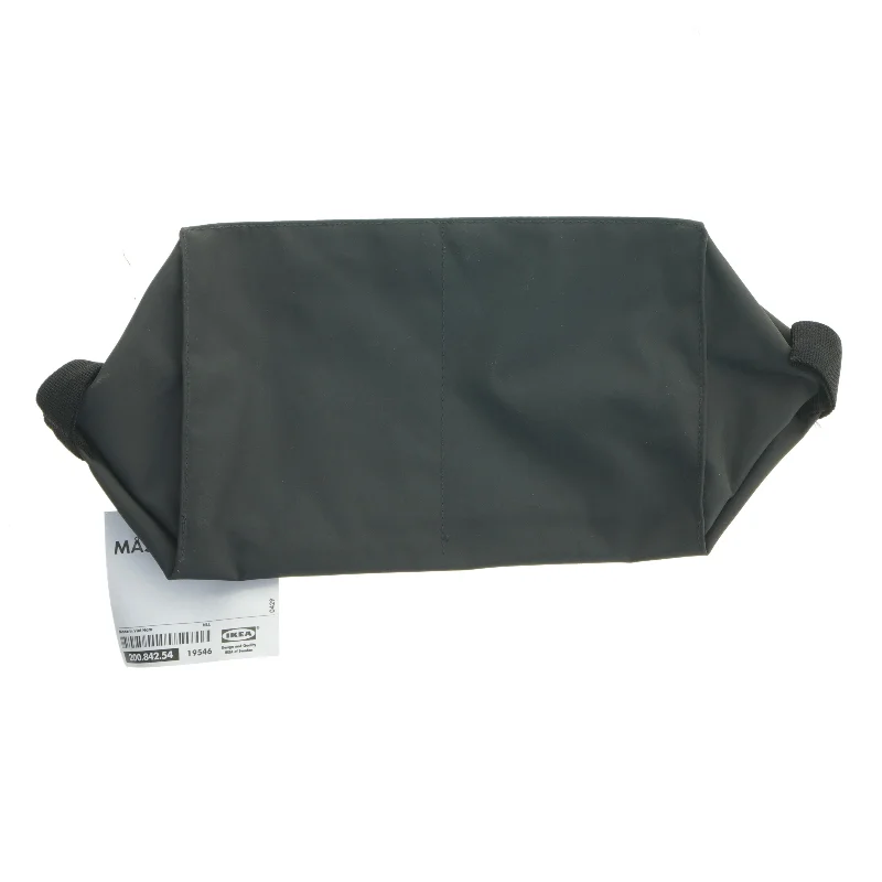 Sort toilettaske fra IKEA (str. 34x15 cm)