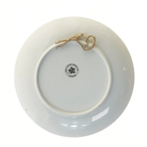 Dekorativ tallerken med telefonmotiv fra Royal Copenhagen (str. Ø 19,5 cm)