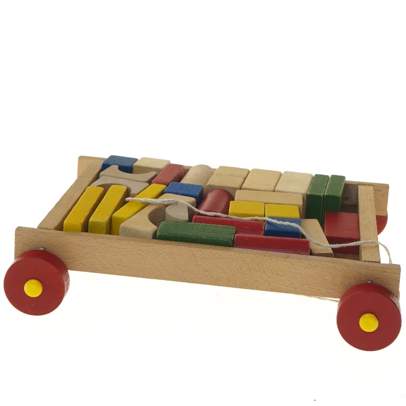 Træklodser på hjul (str. 30x24 cm)