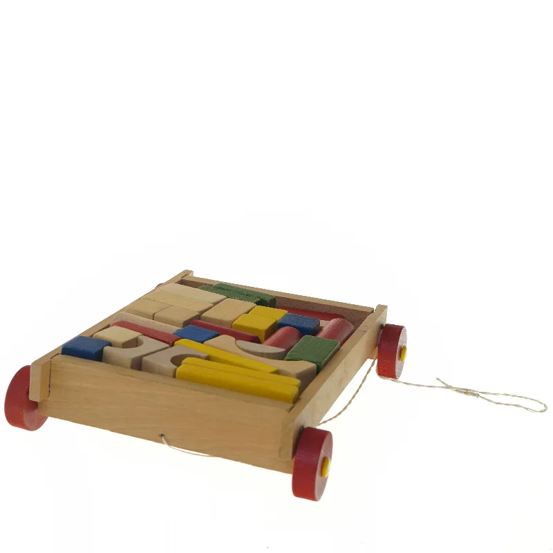 Træklodser på hjul (str. 30x24 cm)