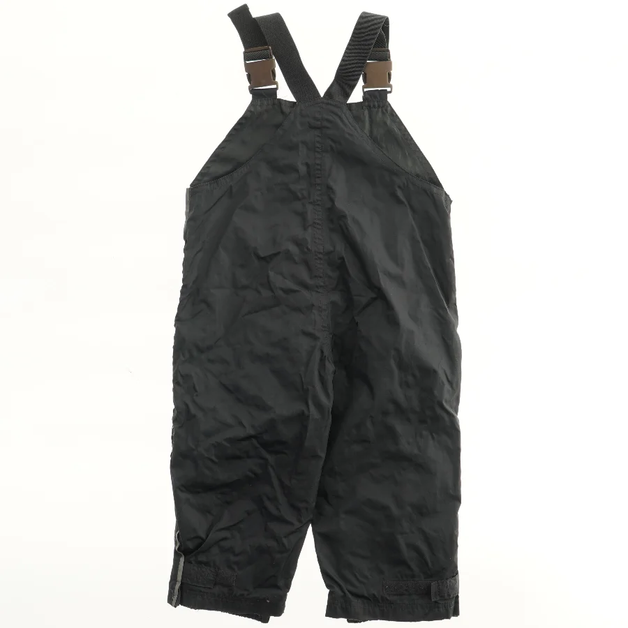 Sort overtræksbukser med seler fra Name It (str. 86)