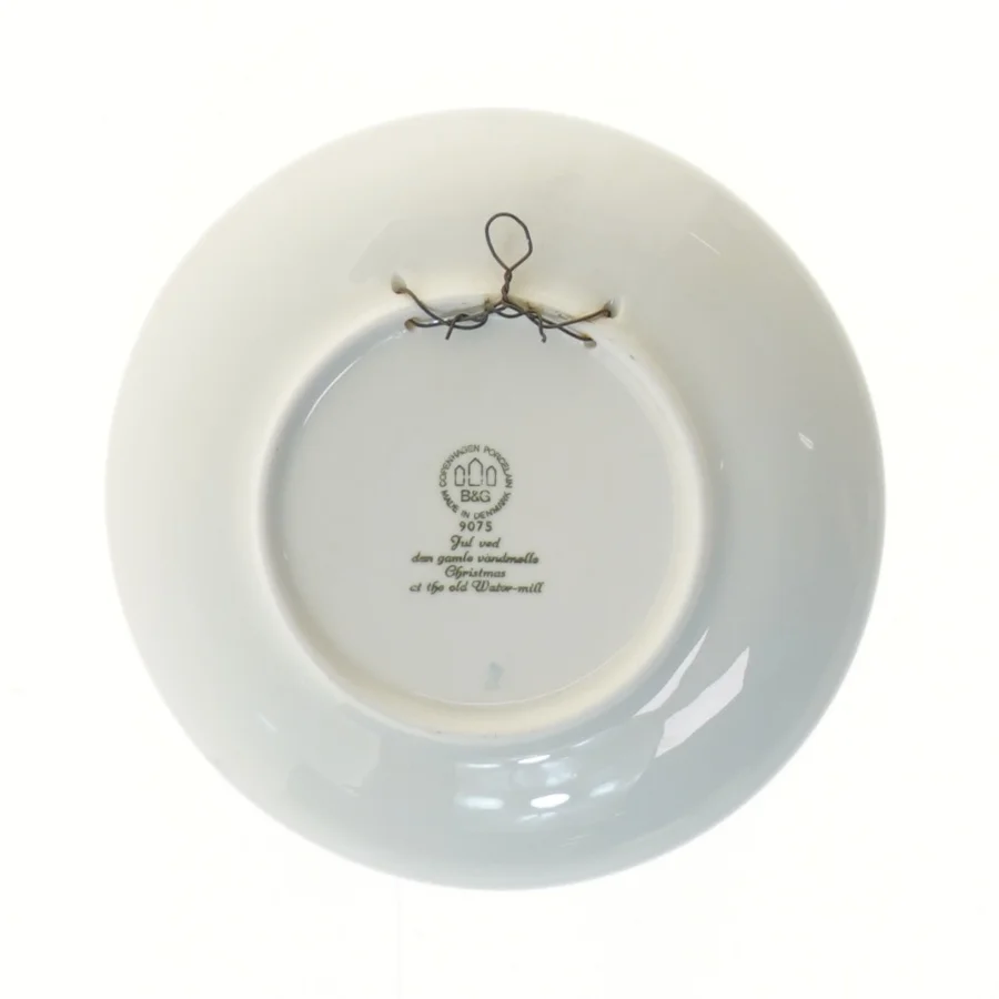 B&G juleplatte 1975 fra Bing & Grøndahl (str. Ø 18,1 cm)