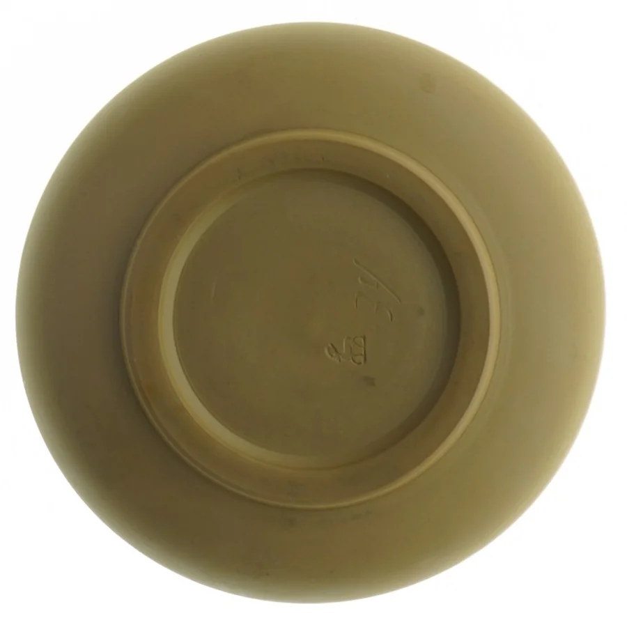 Keramikfad med fuglemotiv (str. Ø. 12,5 cm)