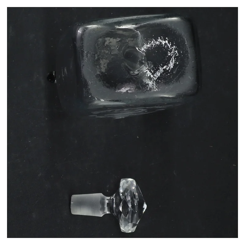 Dekorativ glas flaske