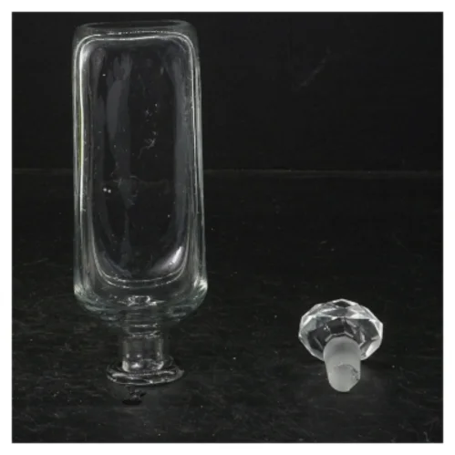 Dekorativ glas flaske