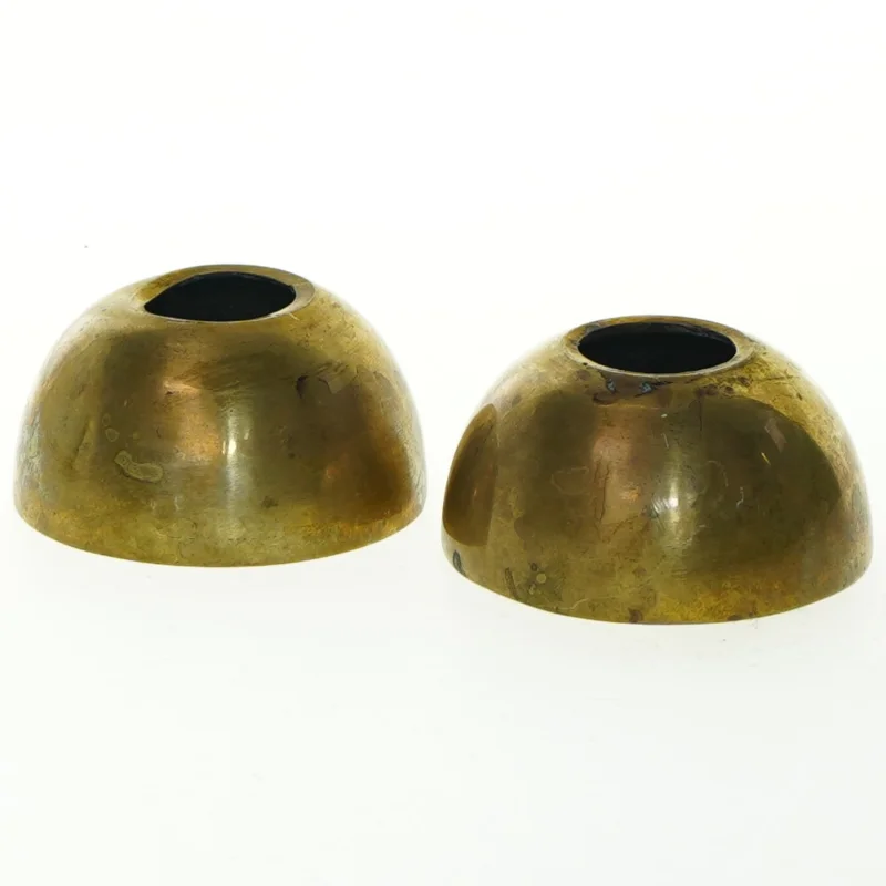 Messinglysestager (str. 7x3,5 cm)