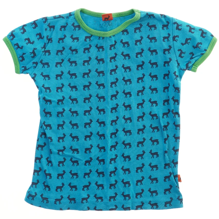 T-shirt med dyreprint (str. 116)