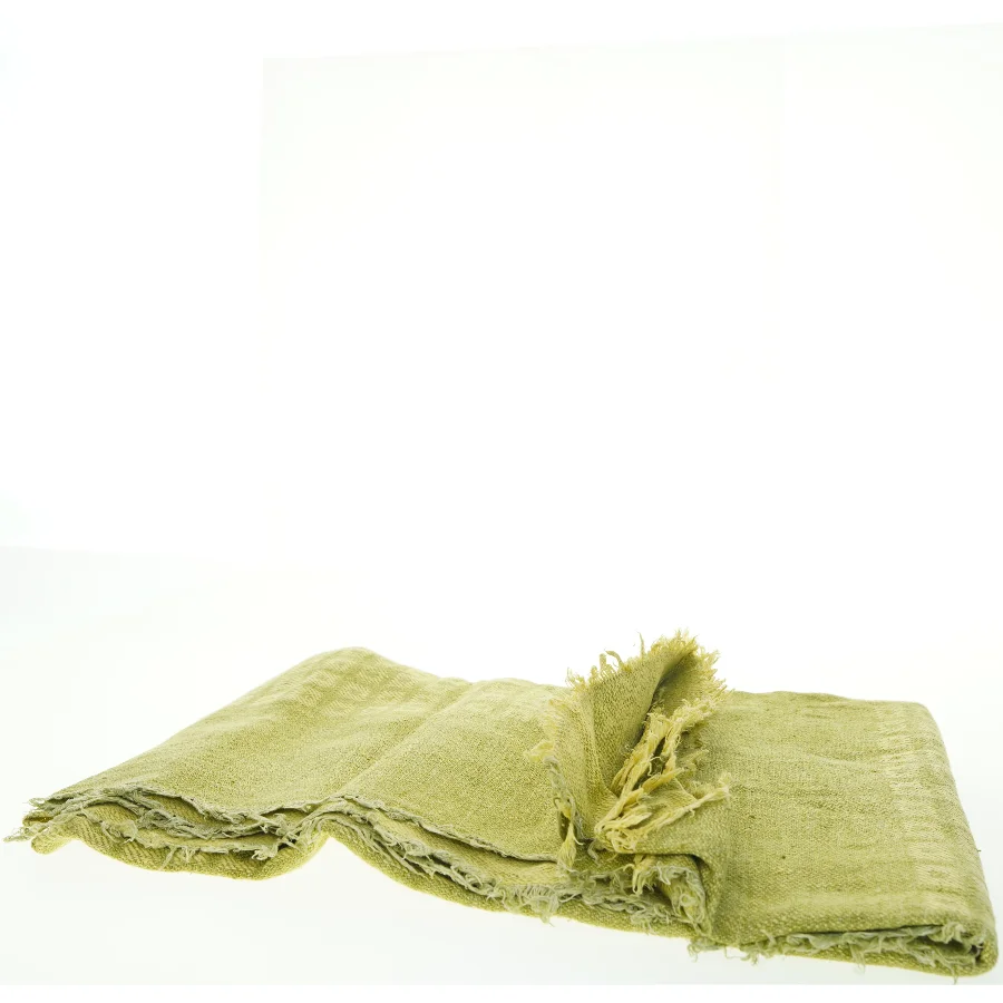 Gul-Grønt bordtæppe (str. 140x124 cm)