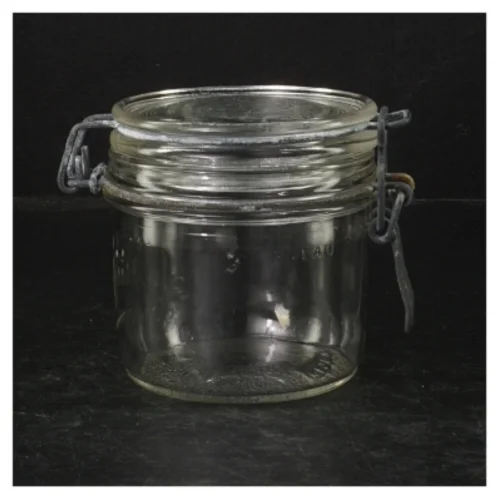 Glas Henkogningsglas (str. Ø 9 cm. længde, 10 cm)