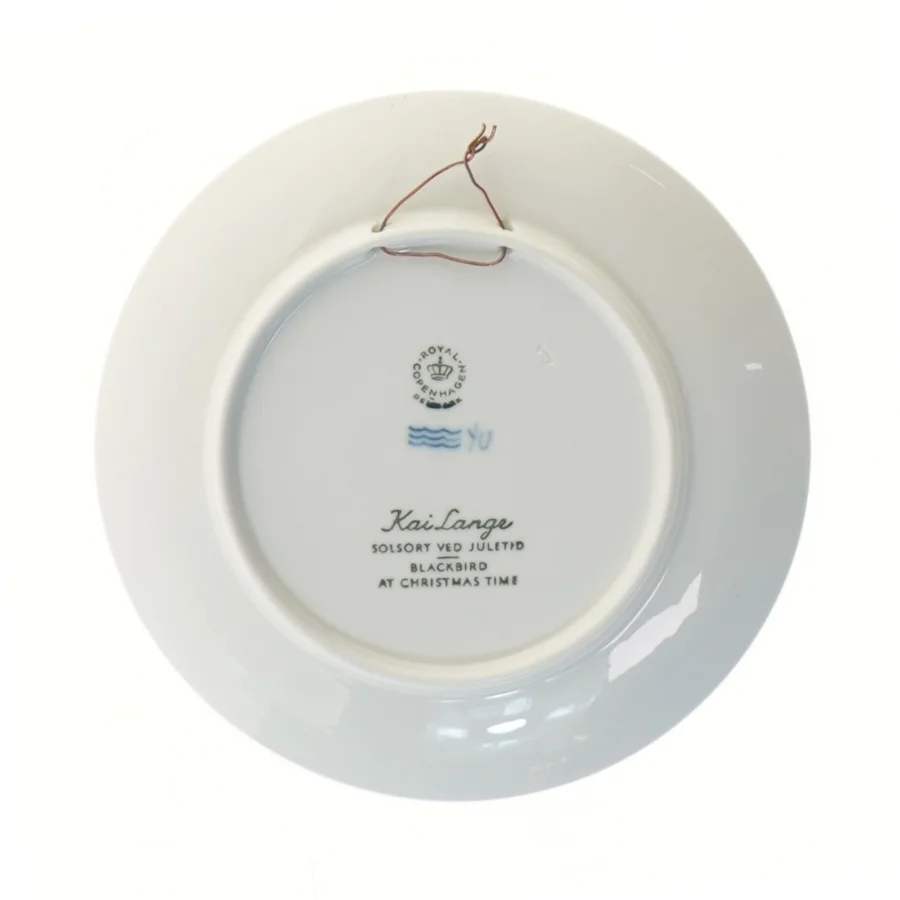 Royal Copenhagen juleplatte 1966 fra Royal Copenhagen (str. Ø 18,1 cm)