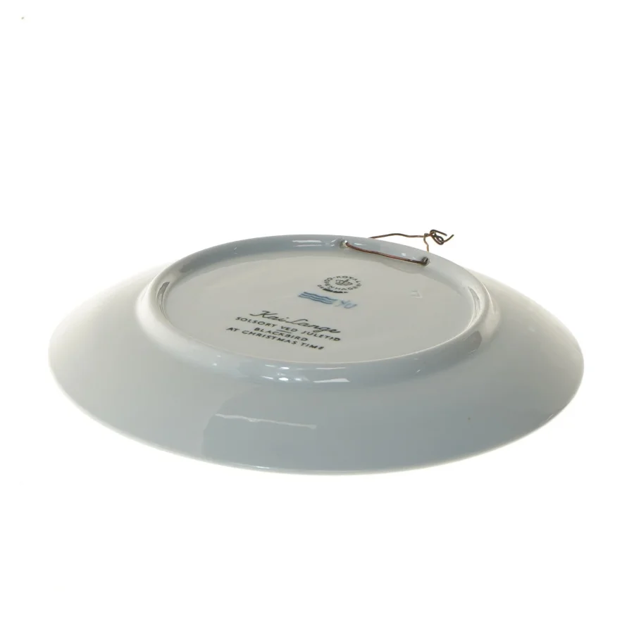 Royal Copenhagen juleplatte 1966 fra Royal Copenhagen (str. Ø 18,1 cm)