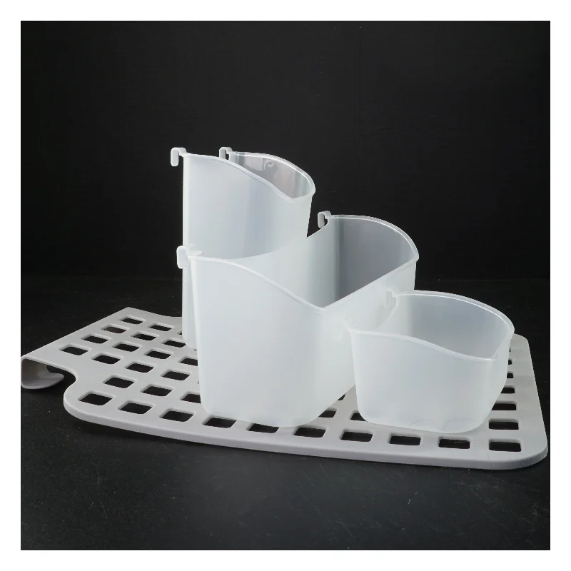 Væghæng med 3 bøtter