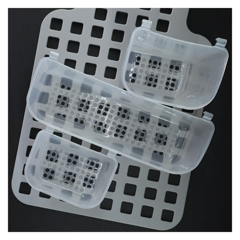 Væghæng med 3 bøtter