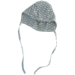 Mønstret bomuldshue ecotex (str. 17x14 cm)