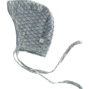 Mønstret bomuldshue ecotex (str. 17x14 cm)