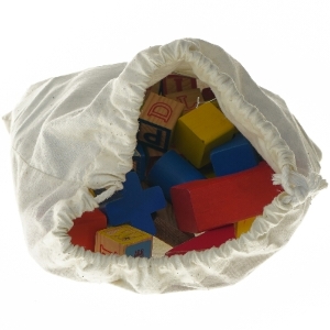 Træbyggesæt med forskellige former og farver fra Kids Wood